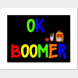 ok boomer kids Posters and Art